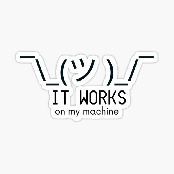Item preview, Works on my machine designed and sold by YourTeeMan.