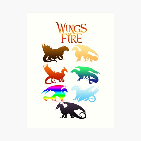 Wings of Fire Tribes Art Print