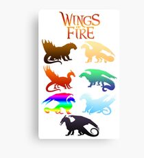 Wings of Fire Tribes Metal Print