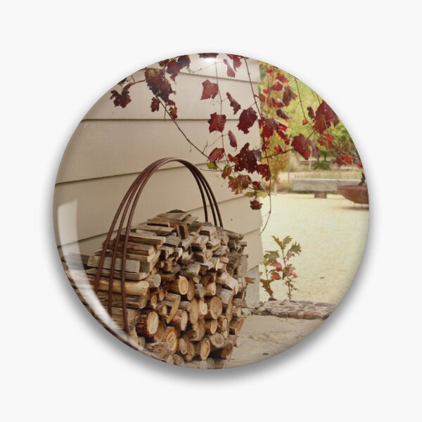 Item preview, Wood stack and vine at Viewfield designed and sold by Susan Henry.