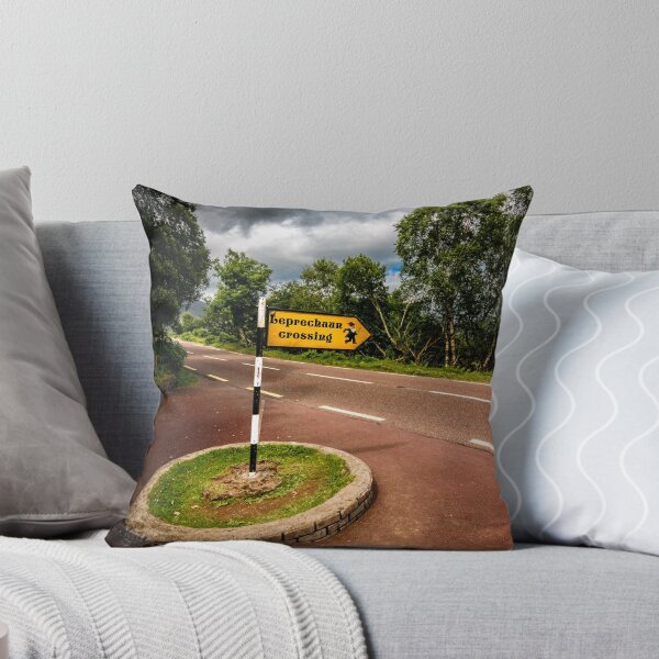 Item preview, Leprechaun sign in Killarney National Park, Ladies' View, near the town of Killarney, County Kerry, Ireland designed and sold by AlbertMi.