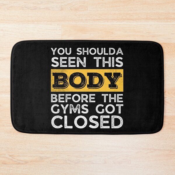 Item preview, Funny Lockdown 2021 Joke, Funny Quarantine 2021 Joke, Funny Gym, Funny Workout, Funny Fat Joke, Funny Skinny Joke, Funny Gift for Men, Funny Gift for Women designed and sold by ladylaughprints.