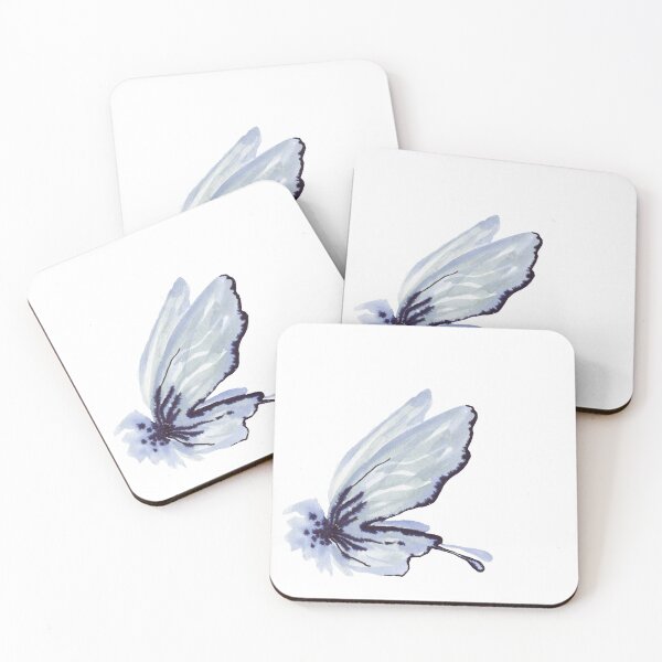 Item preview, Blue & Grey Butterfly  designed and sold by yuzudesign.