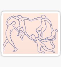Der Tanz von Matisse Sticker