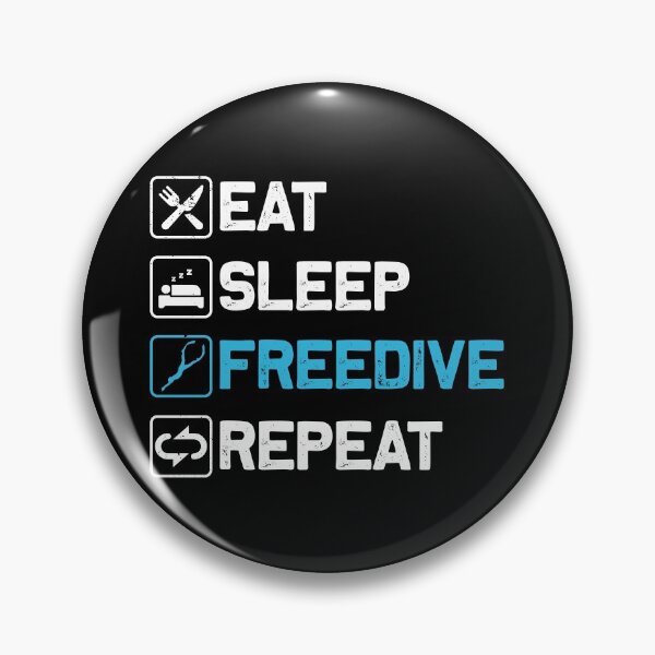 Item preview, Eat Sleep Freedive Repeat designed and sold by cotros.