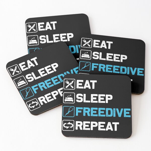Item preview, Eat Sleep Freedive Repeat designed and sold by cotros.