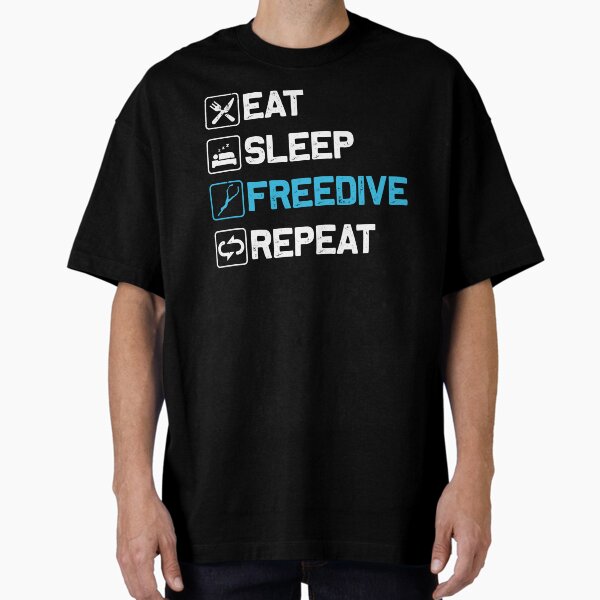 Item preview, Eat Sleep Freedive Repeat designed and sold by cotros.