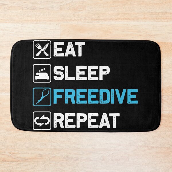 Item preview, Eat Sleep Freedive Repeat designed and sold by cotros.