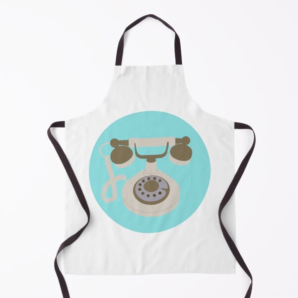 Item preview, Hand Drawn Retro Vintage Rotary Phone designed and sold by mrtraz.