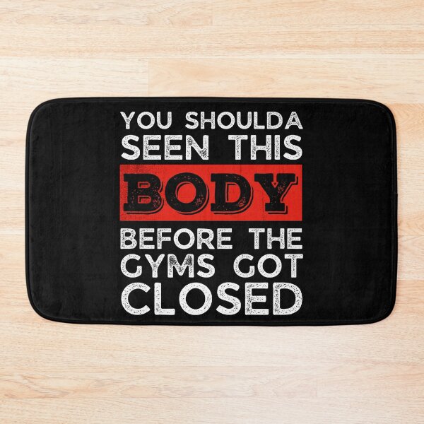 Item preview, Funny Lockdown 2021 Joke, Funny Quarantine 2021 Joke, Funny Gym, Funny Workout, Funny Fat Joke, Funny Skinny Joke, Funny Gift for Men, Funny Gift for Women designed and sold by ladylaughprints.