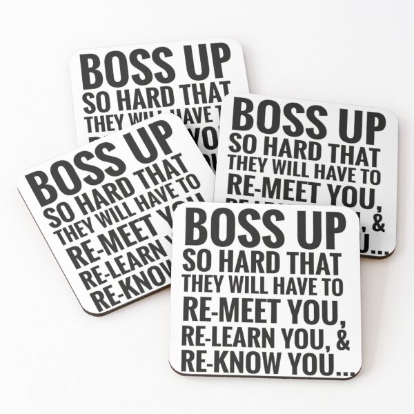 Item preview, BOSS UP  designed and sold by CONRUOUSLY.