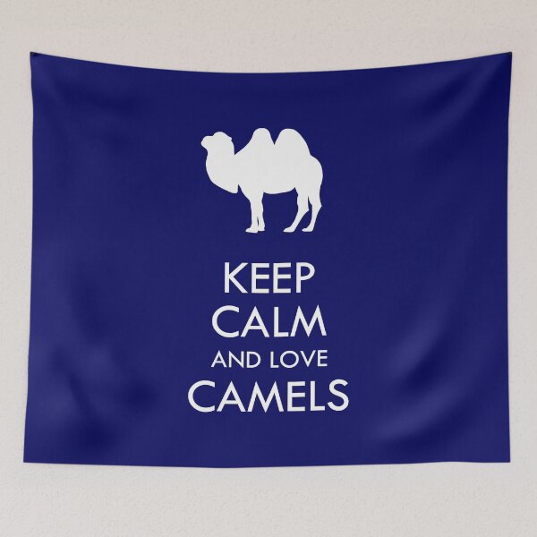 Item preview, Keep calm and love camels designed and sold by GeoCreate.