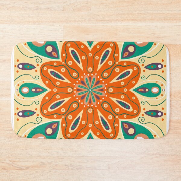 Item preview, Retro Inspired Mandala designed and sold by LizzieLart.