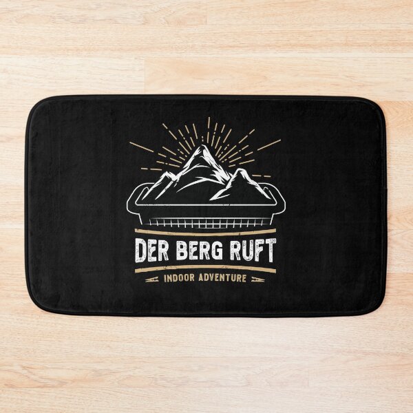 Item preview, The mountain calls · funny laundry mountain · indoor adventure · black designed and sold by SafariOutfit.
