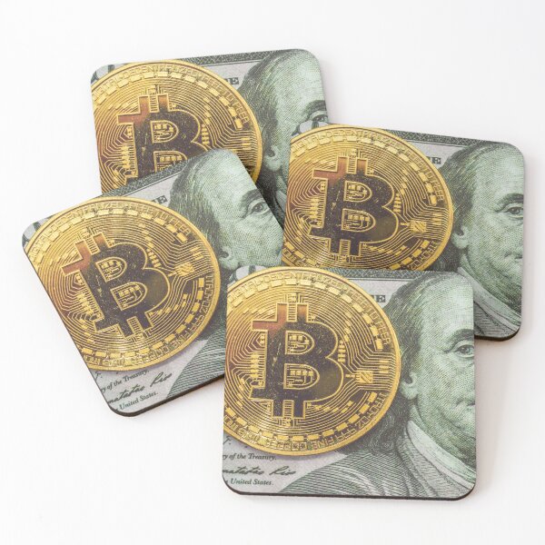 Item preview, Bitcoin and the US Dollar designed and sold by ZeynPOD.