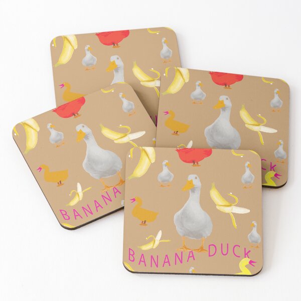 Item preview, banana duck designed and sold by SueSakpal.