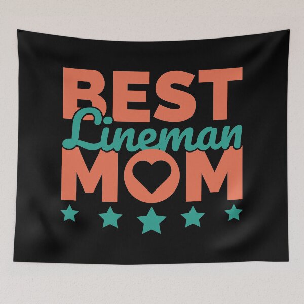 Item preview, Best Lineman Mom  designed and sold by Styler Design.