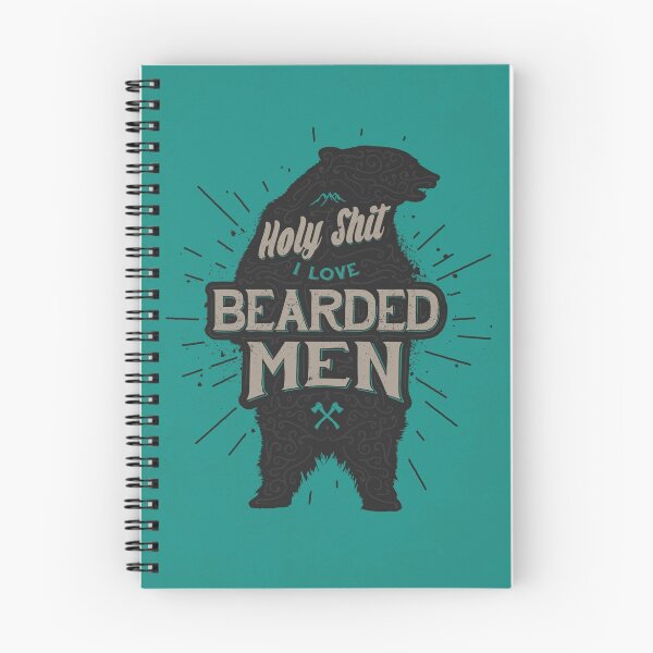 Item preview, HOLY SHIT I LOVE BEARDED MEN designed and sold by snevi.