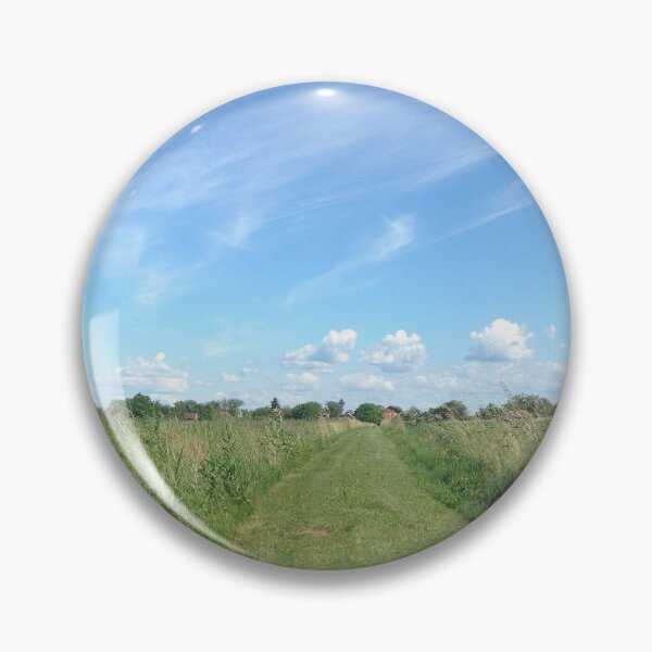Item preview, Nature Blue Sky Green Grass Field designed and sold by FluffySoap.
