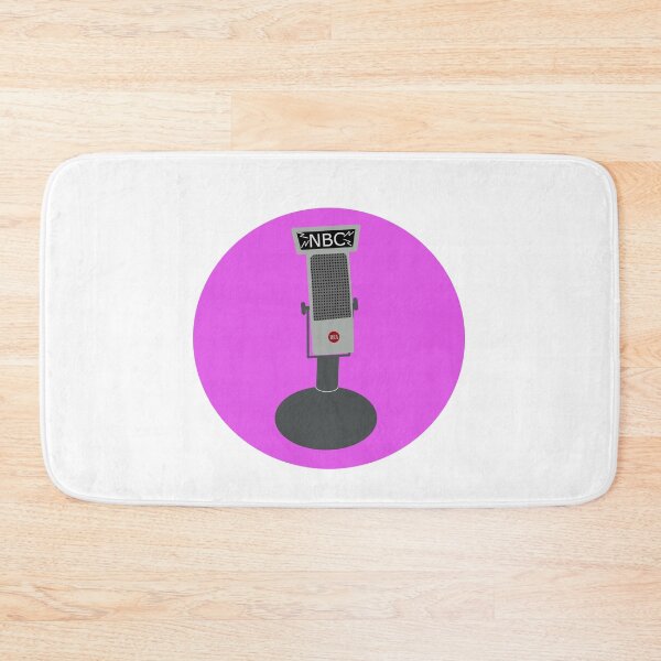 Item preview, Hand Drawn Microphone Vintage with Lavender Background designed and sold by mrtraz.