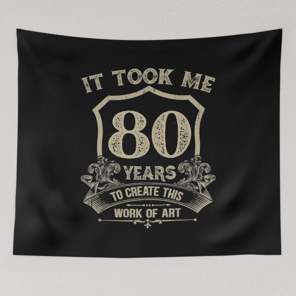 Item preview, 80th Birthday designed and sold by J AND J  PRINTS.