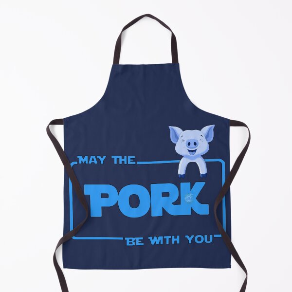 Item preview, May The Pork Be With You (Blue) designed and sold by Visual Resolutions.