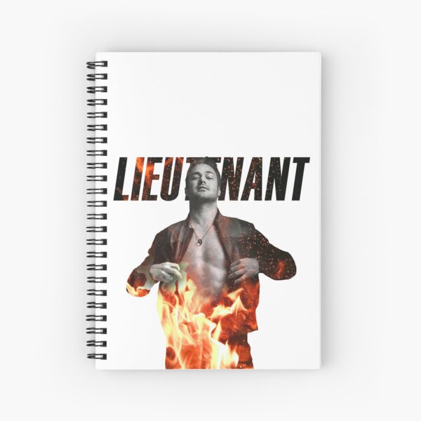 Lieutenant Kelly Severide from Chicago Fire Spiral Notebook