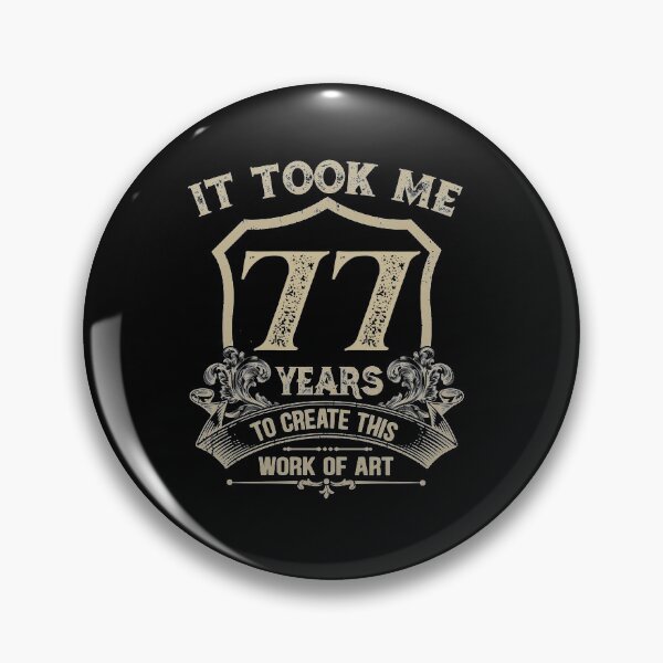 Item preview, 77th Birthday designed and sold by J AND J  PRINTS.