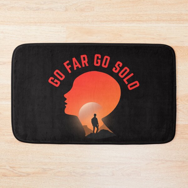Item preview, Solo Traveler - Go Solo Go Far designed and sold by The Funscape Store.
