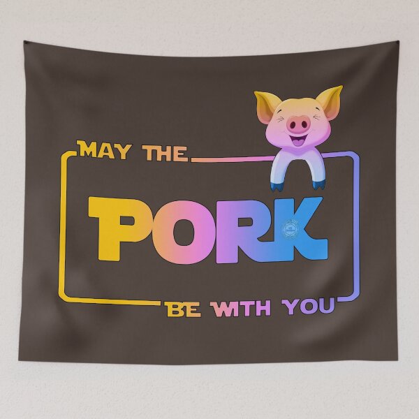 Item preview, May The Pork Be With You (Gradient) designed and sold by Visual Resolutions.