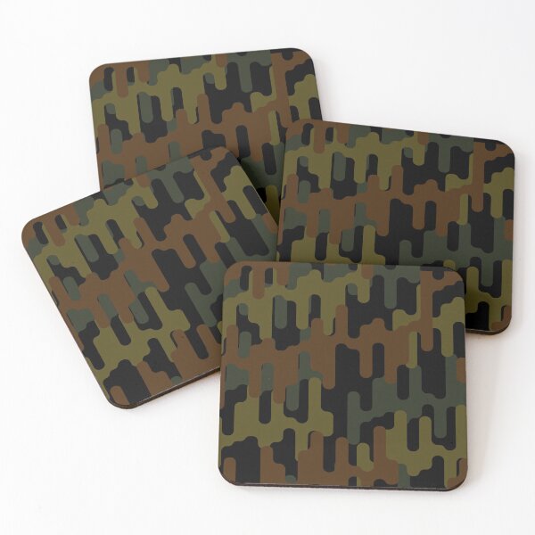 Item preview, camo splash trendy multicolor pattern designed and sold by cutecrazytshirt.