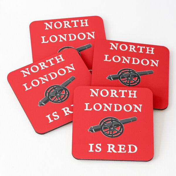 Item preview, North London Is Red (White Text) designed and sold by swaise.