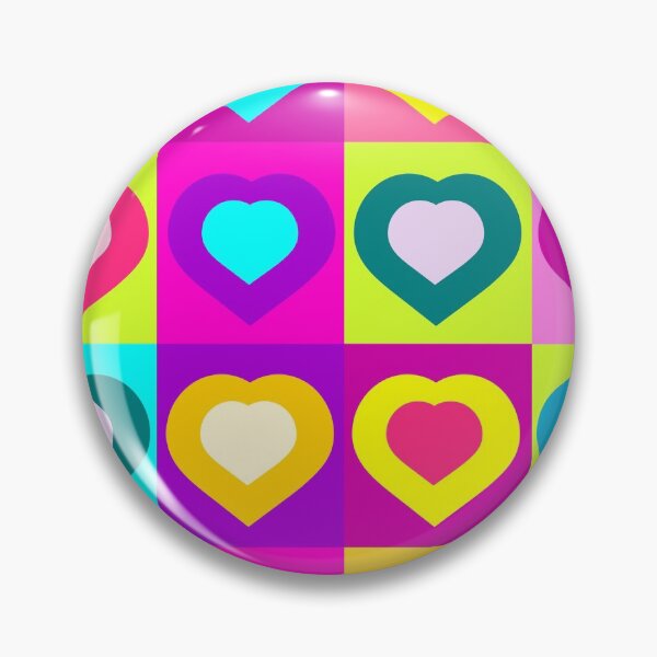 Item preview, Pop Art Hearts BooPooBeeDoo Art designed and sold by BooPooBeeDooArt.
