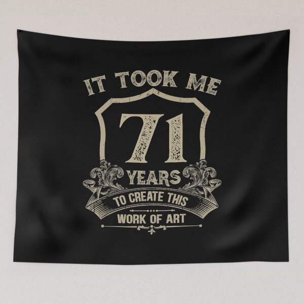 Item preview, 71st birthday designed and sold by J AND J  PRINTS.