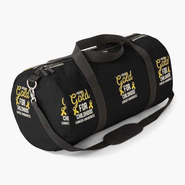 Childhood Cancer Duffle Bag