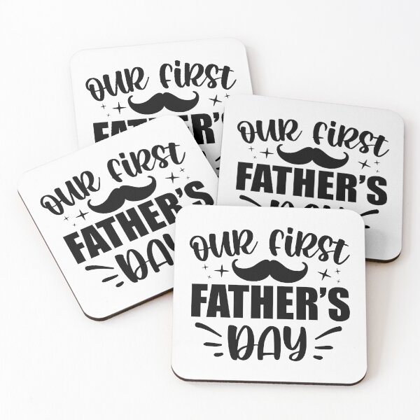 Item preview, Our First Father's Day designed and sold by SasKloset.