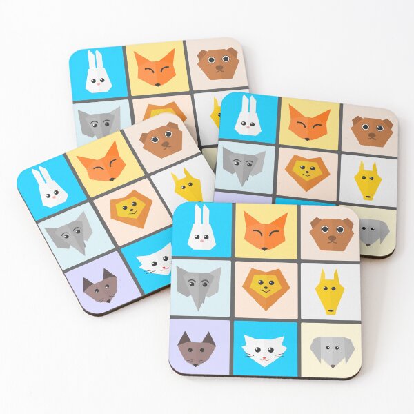 Item preview, Cartoon Animals designed and sold by Assla ⭐⭐⭐⭐⭐.