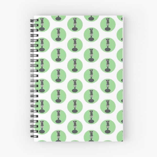 Item preview, Hand Drawn Microphone Vintage with Green Background designed and sold by mrtraz.