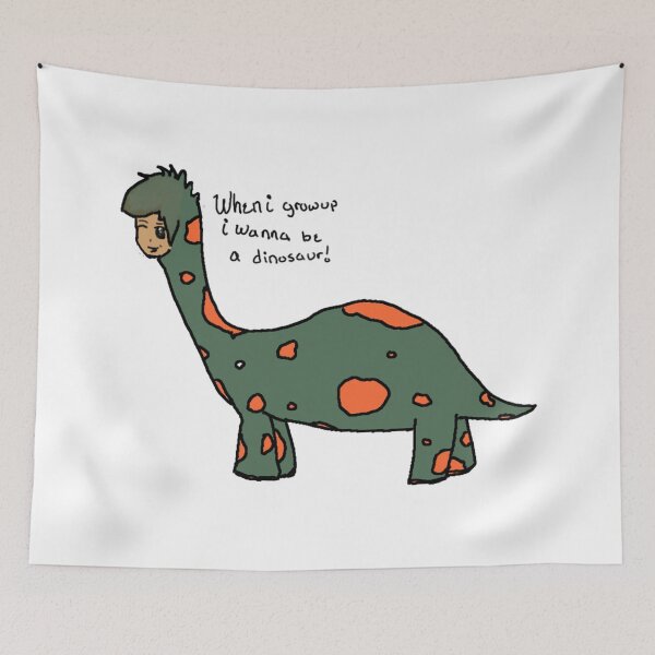 Item preview, When I Grow Up I Wanna Be A Dinosaur *no backgrd* designed and sold by MooskieMallie.