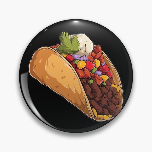 Item preview, Ground Beef Taco designed and sold by Alicia Chee.