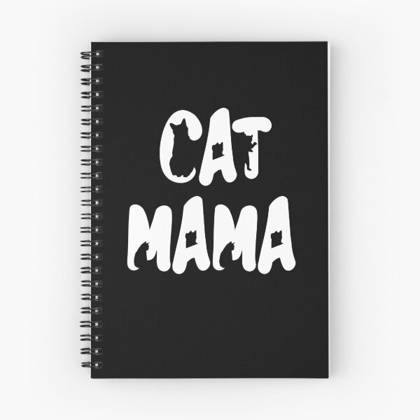 Item preview, Cat Mama White Text Design with Cats Placed Inside The Text designed and sold by jonrdesign.