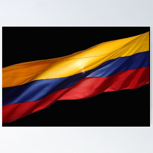 Colombia Hat South America Flag Red Travel Arepas Coffee Beach Ocean