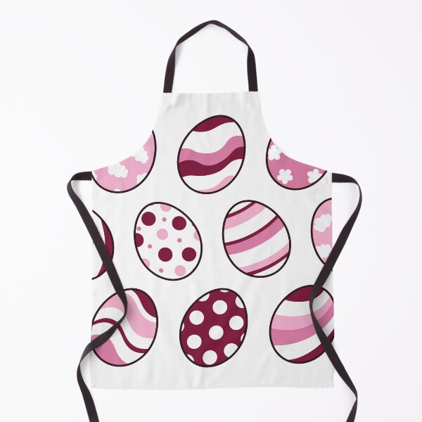 Item preview, Egg Pattern | Pink | Stripes Clouds Flowers Dots | White designed and sold by Wintre2.