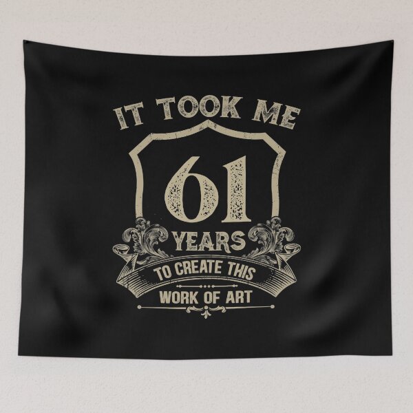 Item preview, 61st Birthday designed and sold by J AND J  PRINTS.