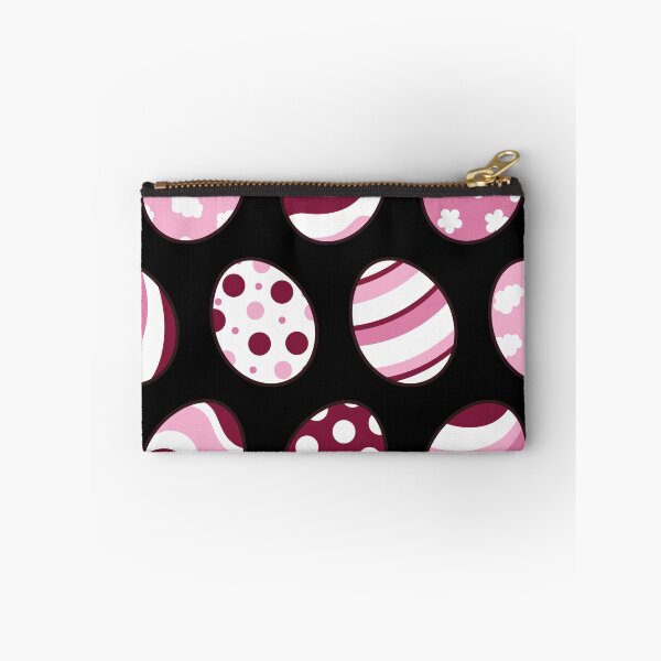 Item preview, Egg Pattern | Pink | Stripes Clouds Flowers Dots | Black designed and sold by Wintre2.
