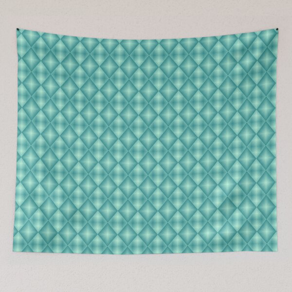 Item preview, Turquoise diamonds pattern designed and sold by Osting.