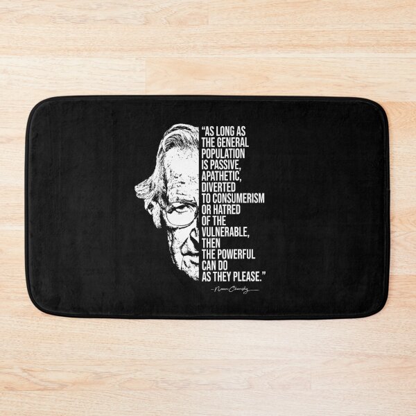 Item preview,  Noam Chomsky quote, quotes designed and sold by madkitten.