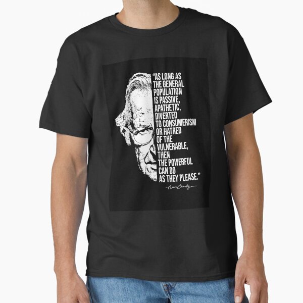 Item preview,  Noam Chomsky quote, quotes designed and sold by madkitten.