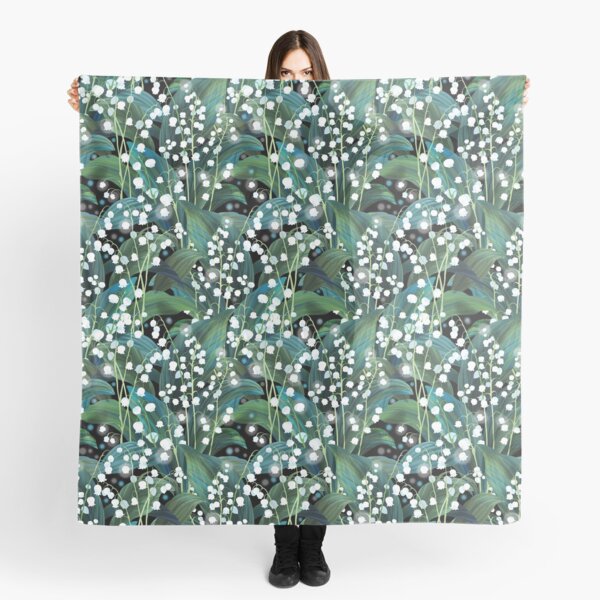 Item preview, Lily of the valley seamless pattern designed and sold by fairytaleprints.