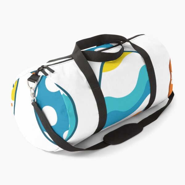 Item preview, Egg Pattern | Blue Yellow Orange | Stripes Clouds Flowers Dots | White designed and sold by Wintre2.